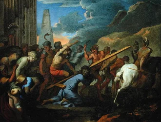 O transporte da cruz, c.1640